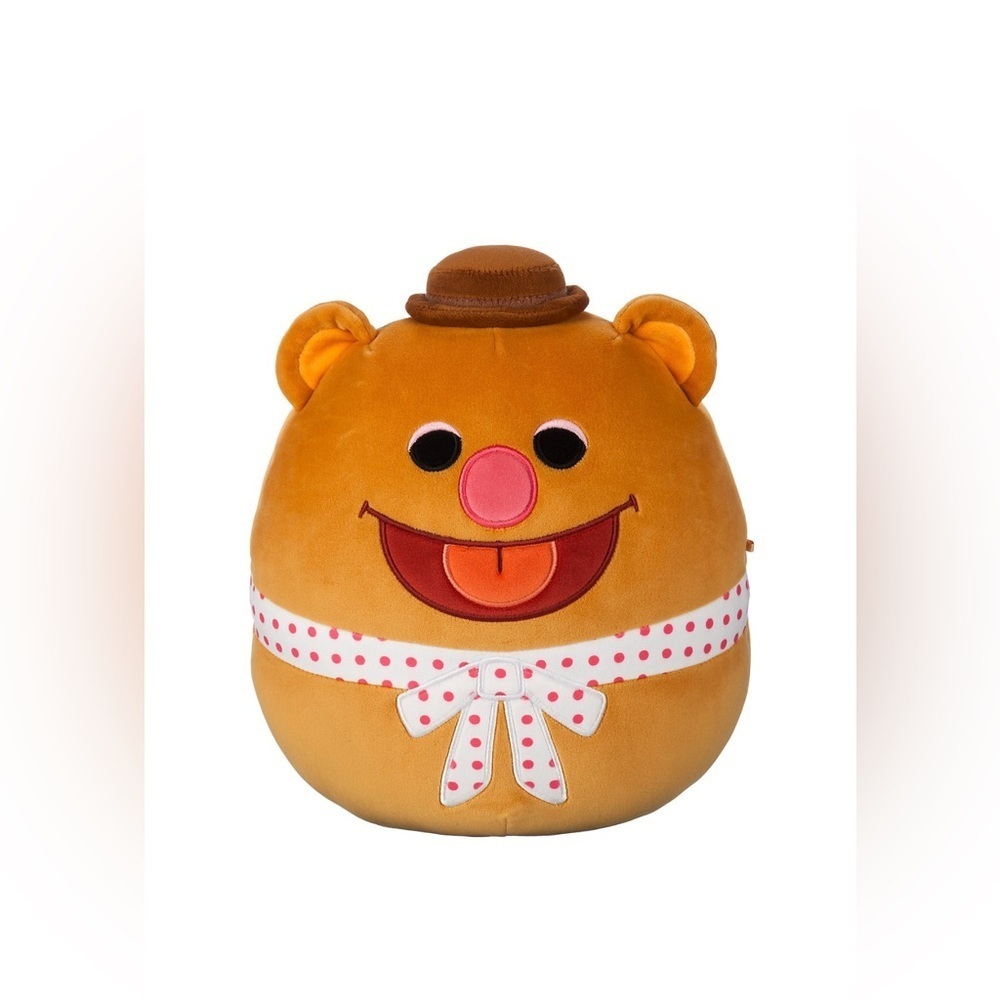 Disney The Muppets Fozzie Bear Squishmallows 10" Plush,Plushie,Kids Toy,NWT